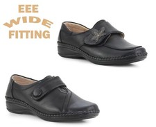 Womens Extra Wide Fit Loafers