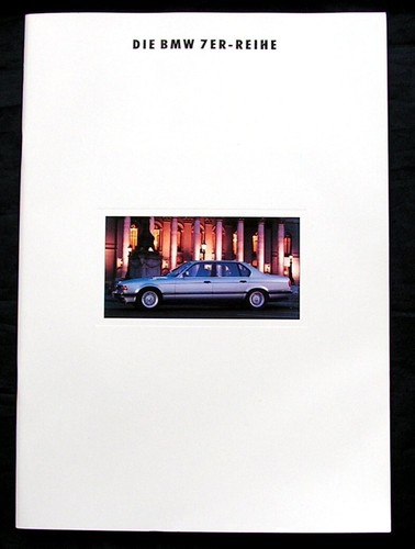 Bmw series e32 brochure - series,,