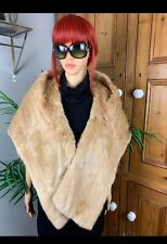 vintage fur stole wrap