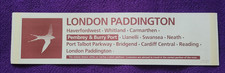 LONDON PADDINGTON INTERCITY