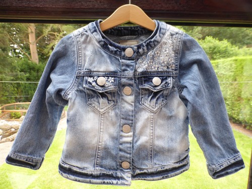 Next girls denim jacket mid - jacket,