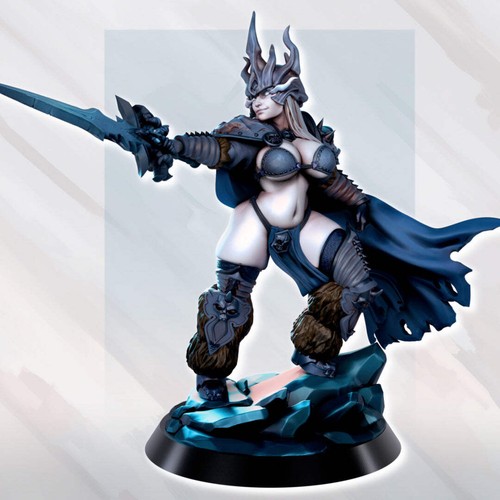 Lich queen fantasy pin - queen,