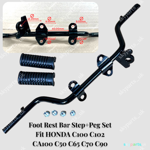 Foot step bar peg kit - &, fits