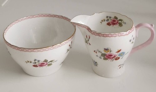 Shelley sugar bowl - shelley, milk
