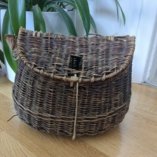Vintage, rustic fishing creel