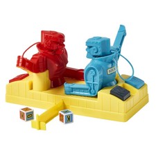 Rock ‘Em Sock ‘Em Robots Knock or Block Edition Boxing Game with Manually Operat