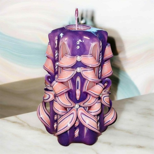 Purple lilac carved - purple,