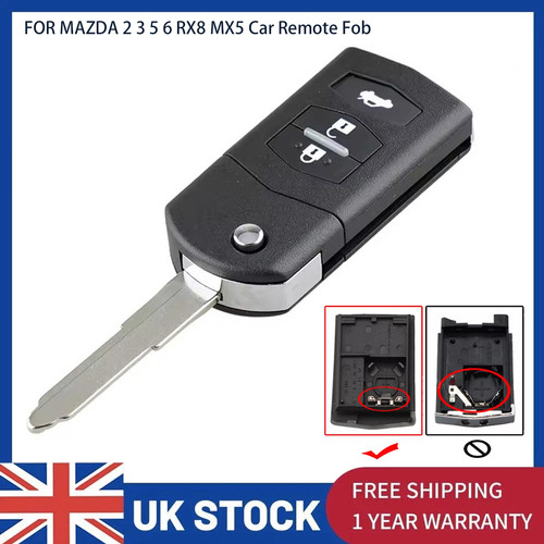 Button flip key fob case - button,