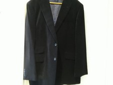 Mens Navy Velvet  Evening