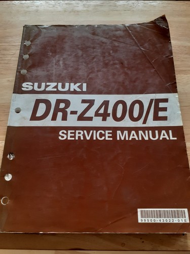 Suzuki drz400e oem workshop - suzuki,