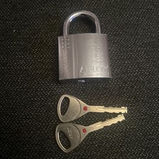 Abloy 330 Hardened Padlock High Security 2-Key Lock