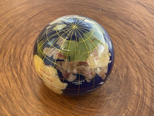 Kalifano gemstone globe - ?, 3”