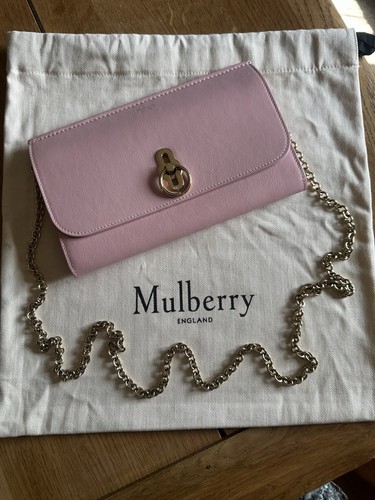 Mulberry pink amberley - amberley, clutch