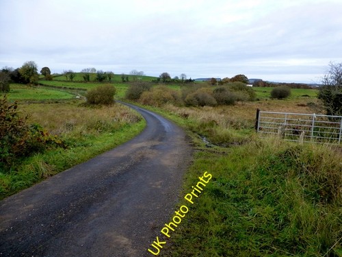 Photo 6x4 manse - road,, leganvy