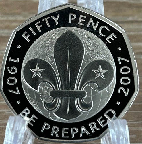 2007 50p scouts centenary - 2007,