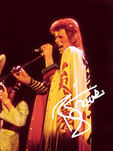David bowie signed - david,