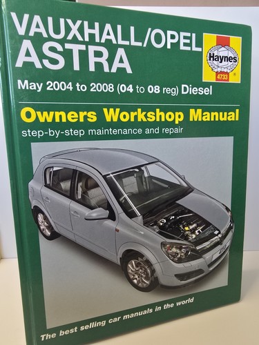 Haynes manual vauxhall astra - manual,