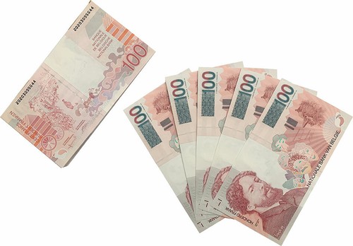 Belgium 100 franc banknote - belgium, in