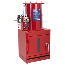 Sealey HCC08 Pneumatic Paint Can Container Crusher 2.2 Tonne B