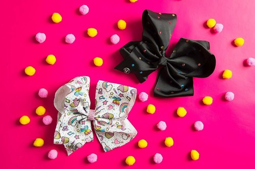 Large double bows cupcakes - large,