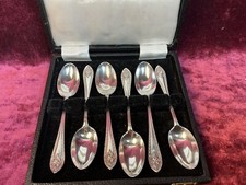 A Lovely Cased Set Of 6 Solid