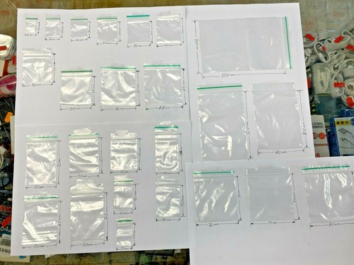 Grip seal bags self - grip,