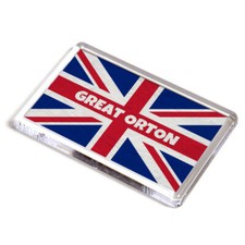 Fridge magnet great orton - -,