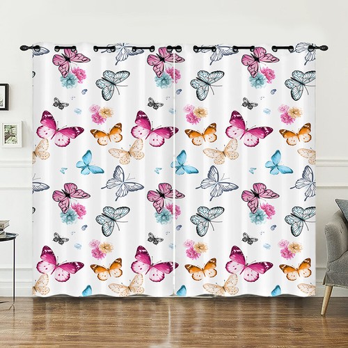 Beautiful butterfly curtains - butterfly,