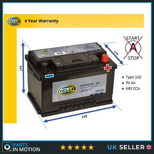 Battery fits tvr cerbera 280 - battery,