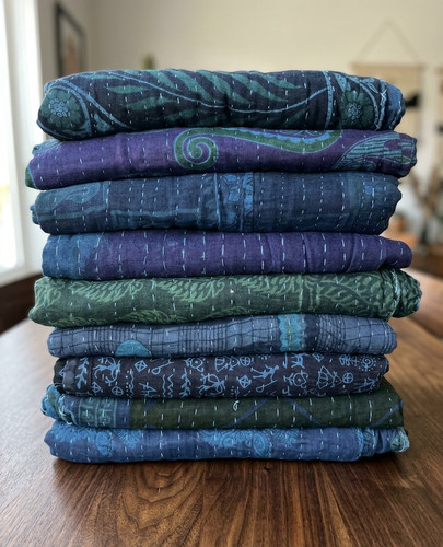 Indian vintage natural indigo - indian,