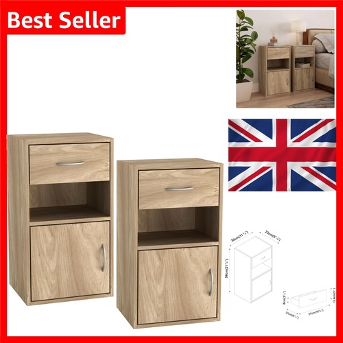 Set oak wooden bedroom - 2,