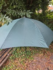 Fishing Brolly Umbrella  45 Inch Green Light Weight Easy To Carry Unbranded