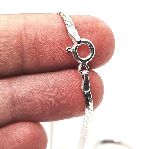 Silver chain necklace - chain,