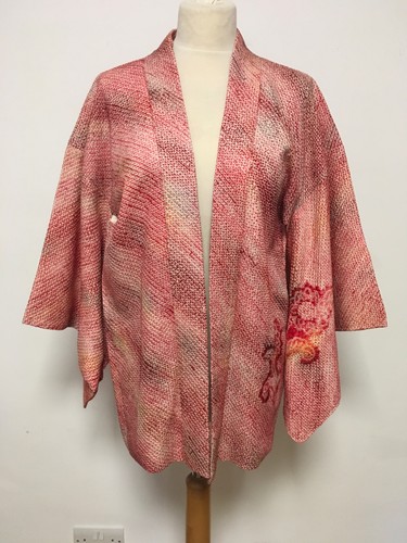 Vintage japanese silk kimono - vintage,
