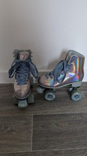 Girls Roller Skates - Story Glacier Laser Blue  - UK Size 4.5 (EU 37) Minor Wear