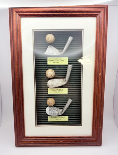 Sculptures framed golf - framed, 3d