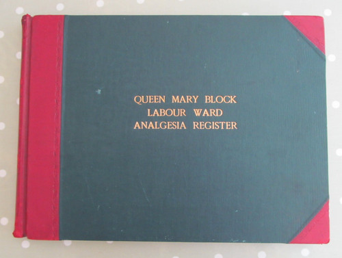 Large vintage ledger - ledger, /