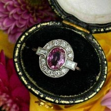 Vintage Style 1.50Ct Pink