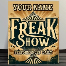PERSONALISED FREAK SHOW