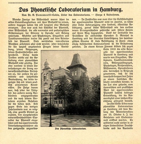 The phonetic laboratory - laboratory, in