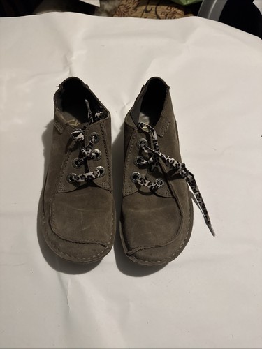Clark suede shoes - suede,