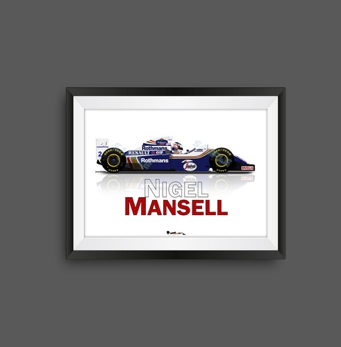 Nigel mansell williams - williams, fw16