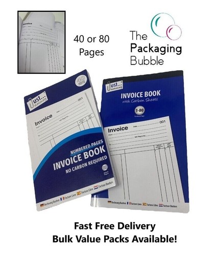 Invoice book receipts - invoice,