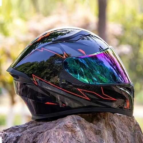Motorcycle full face helmet - motorcycle,