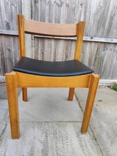 Mid Century Danish Dining Chair Pair