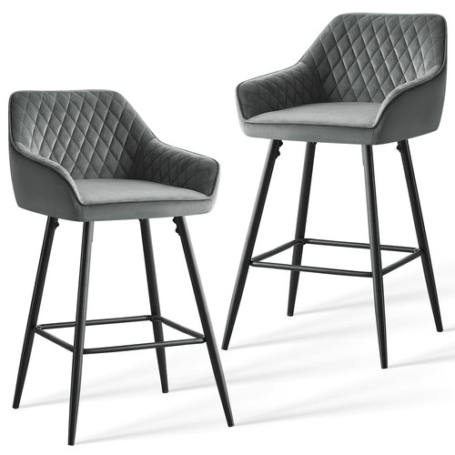 Breakfast bar stools velvet - stools,