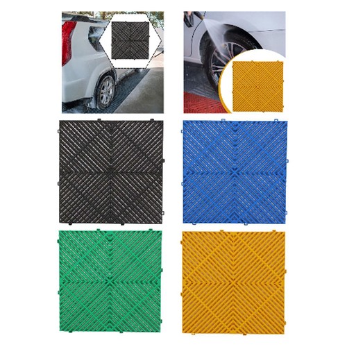 Interlocking drainage mat - interlocking,