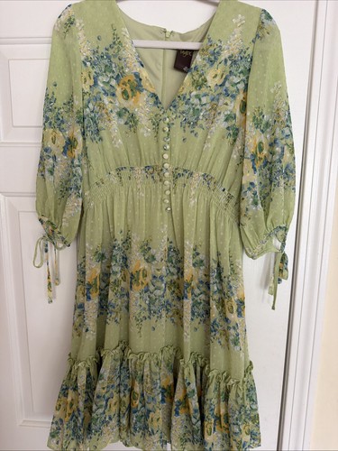 Taylor floral dress - floral, size