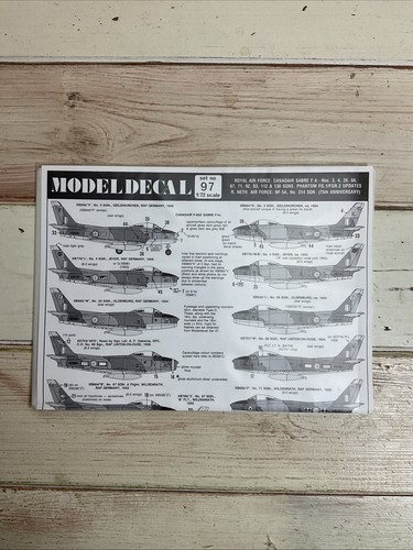 Modeldecal 97 raf - modeldecal, 1:72,