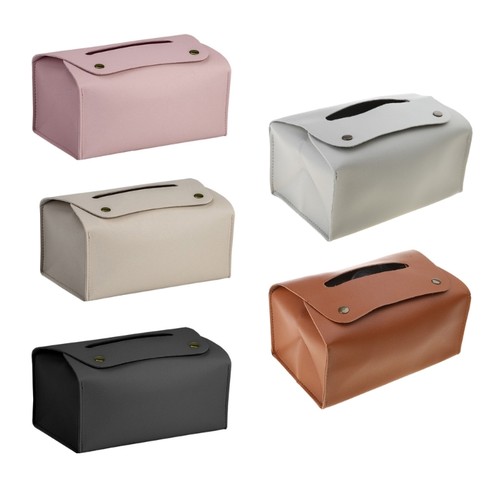 Napkin dispenser leather - dispenser,